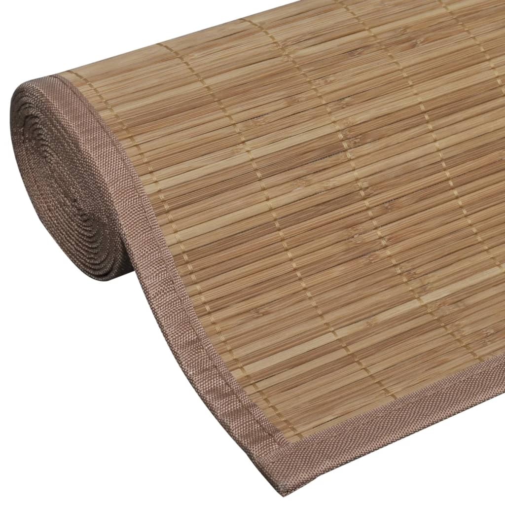 Bamboe Tapijt 150x200cm Bruin - 35% Korting!
