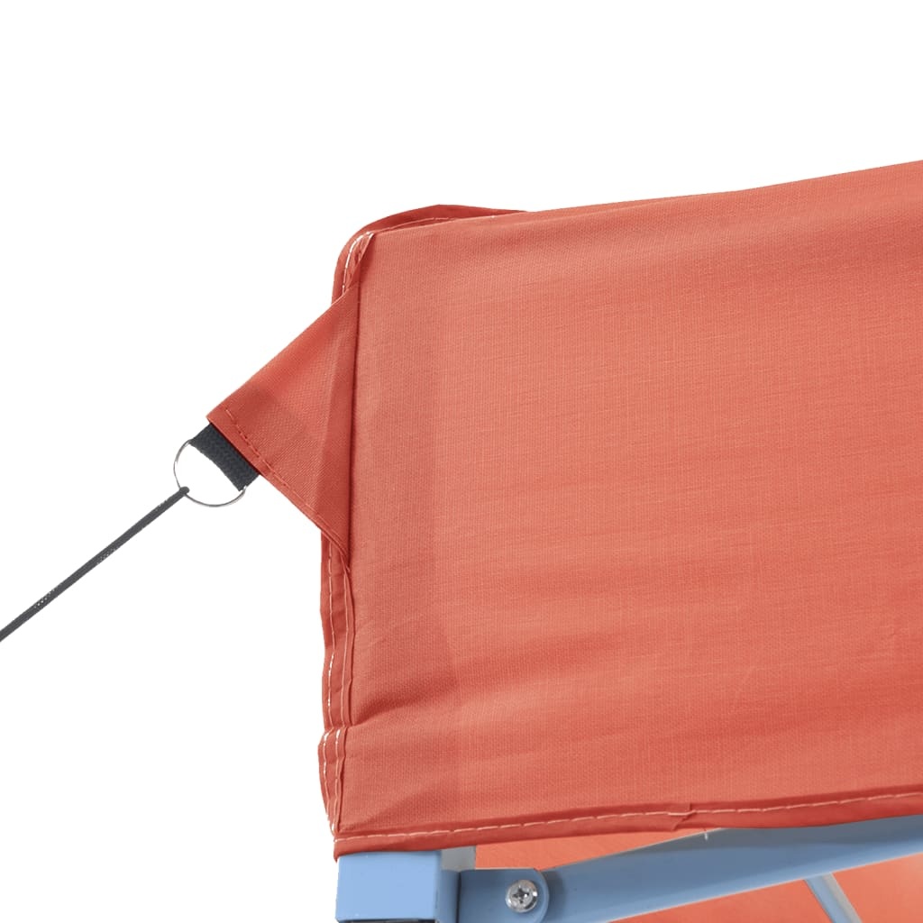 Partytent Inklapbaar Terracotta + Zijwanden - 35% Korting!