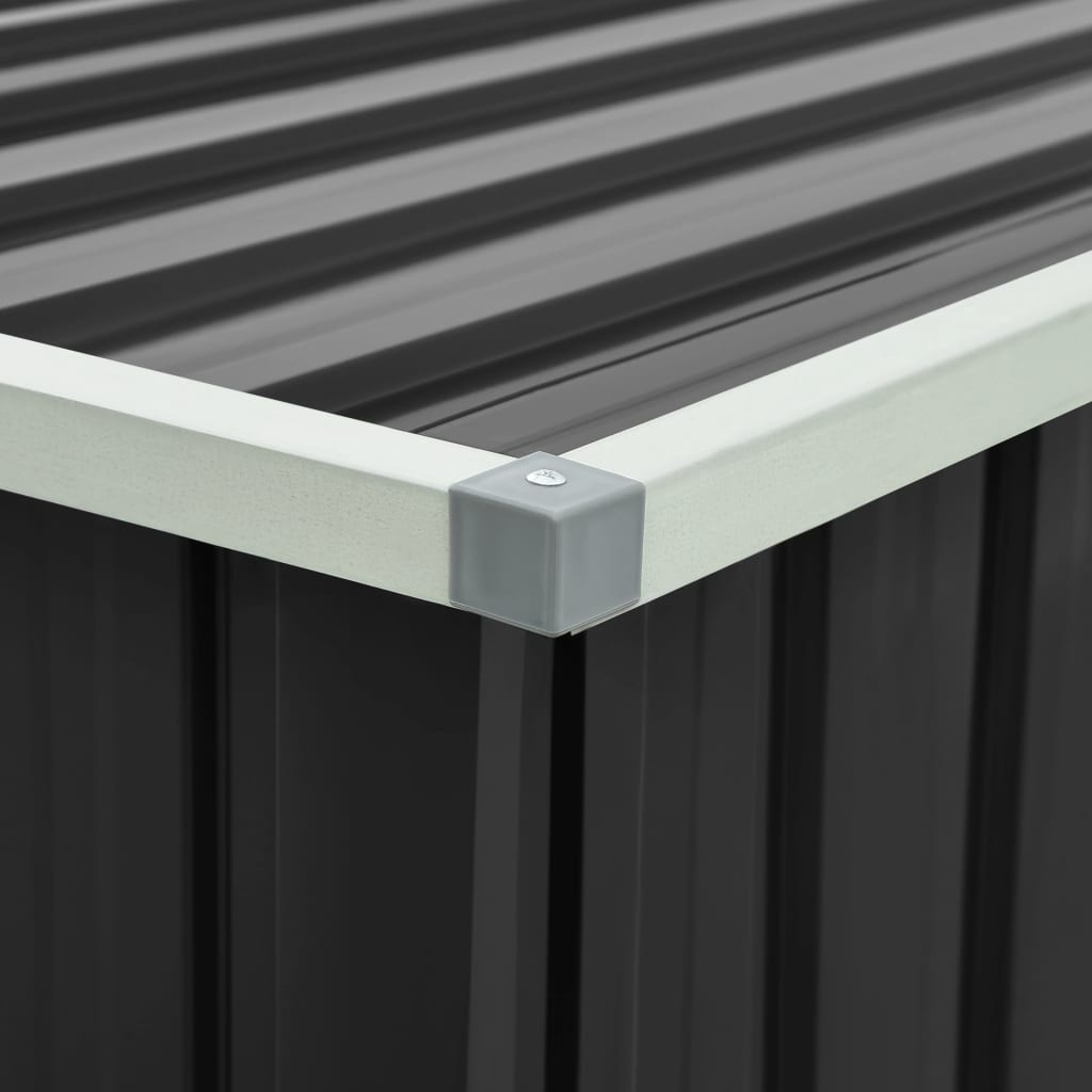 vidaXL Tuinbox 171x99x93 cm antraciet