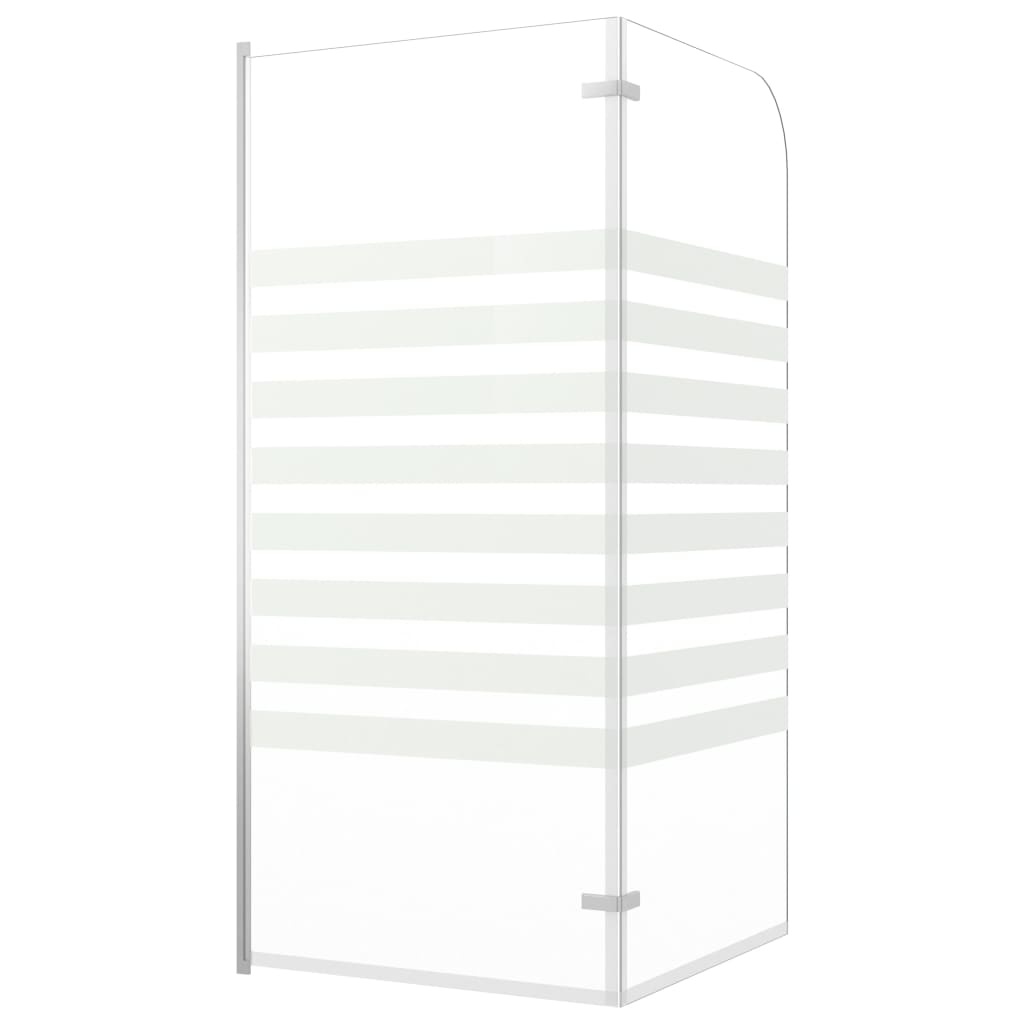 VidaXL Badwand 120x140cm Gehard Glas - 35% Korting!