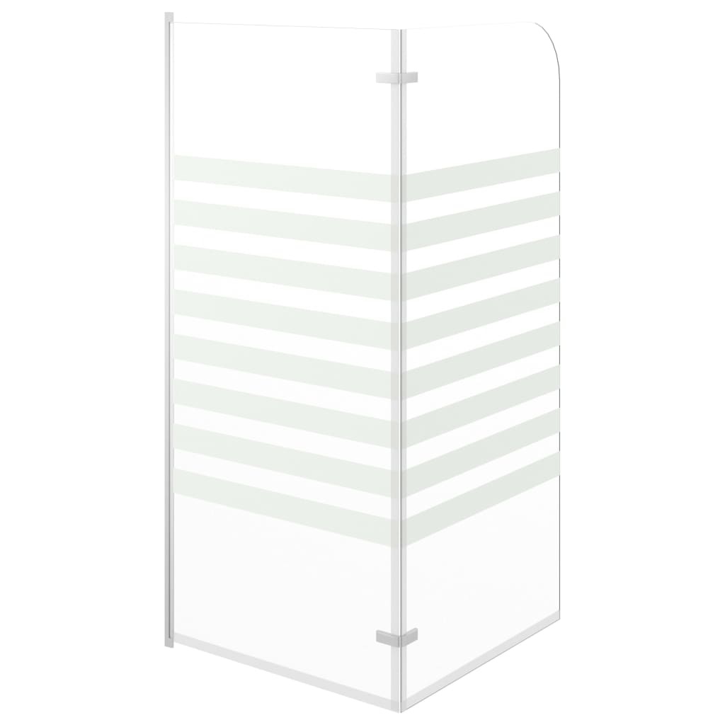 VidaXL Badwand 120x140cm Gehard Glas - 35% Korting!