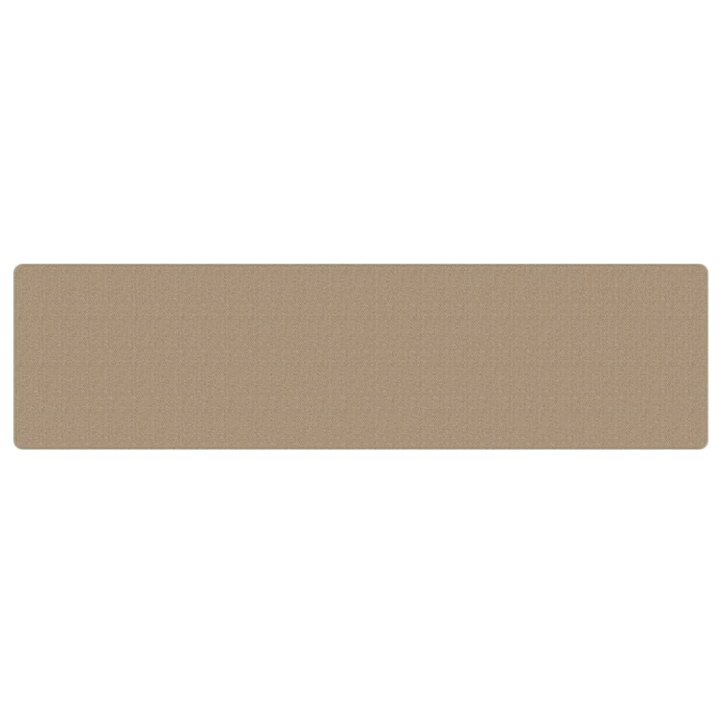 vidaXL Tapijtloper 80x300 Zand - Sisal-look - 35% Korting!