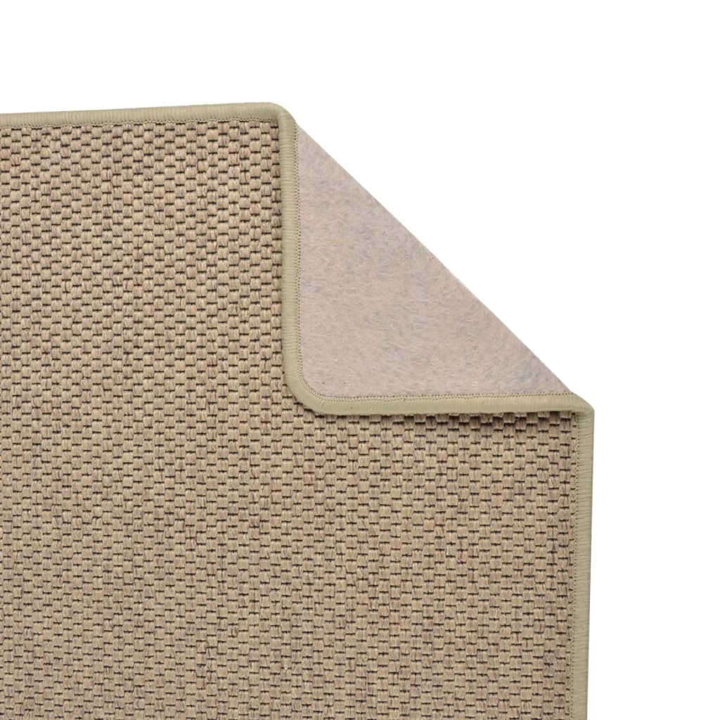 vidaXL Tapijtloper 80x300 Zand - Sisal-look - 35% Korting!