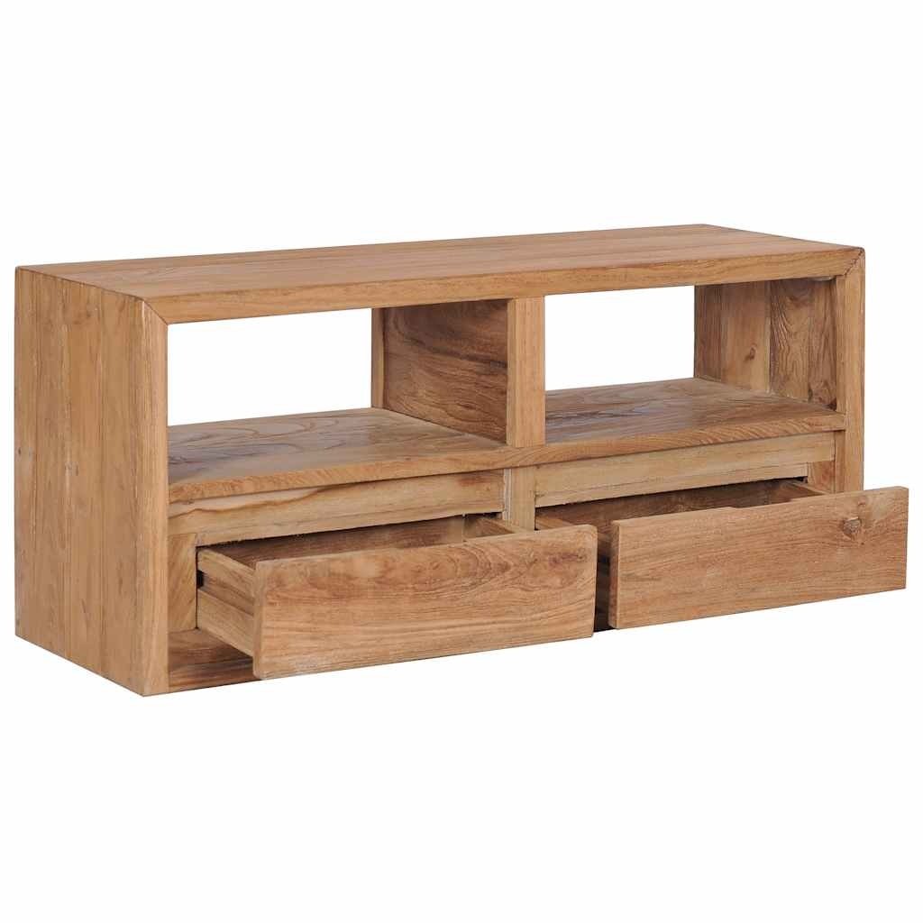 VidaXL Teak TV-Meubel 90cm - 35% Korting! Zo Goed Als Nieuw!