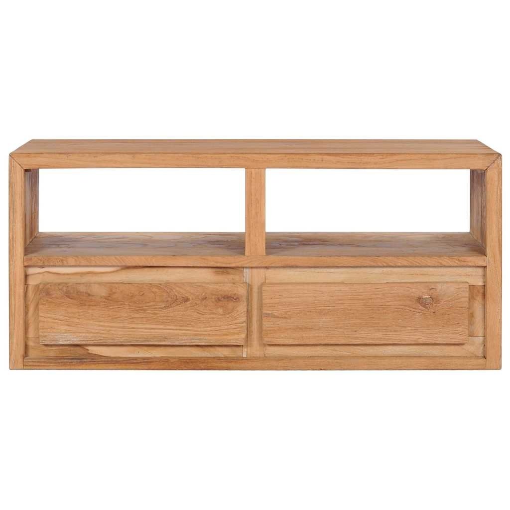 VidaXL Teak TV-Meubel 90cm - 35% Korting! Zo Goed Als Nieuw!