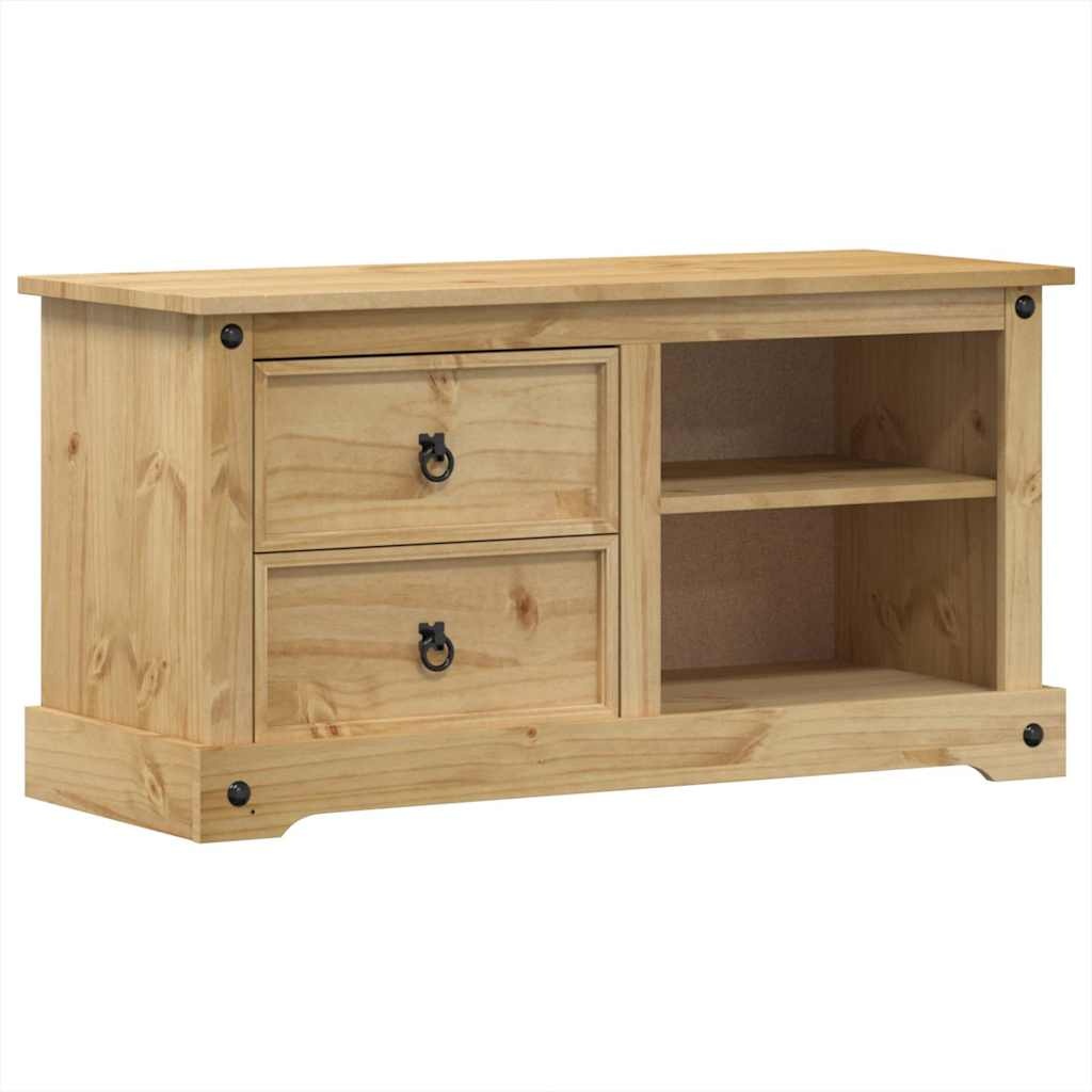 VidaXL Tv-meubel Corona Grenenhout 100cm - 35% Korting!