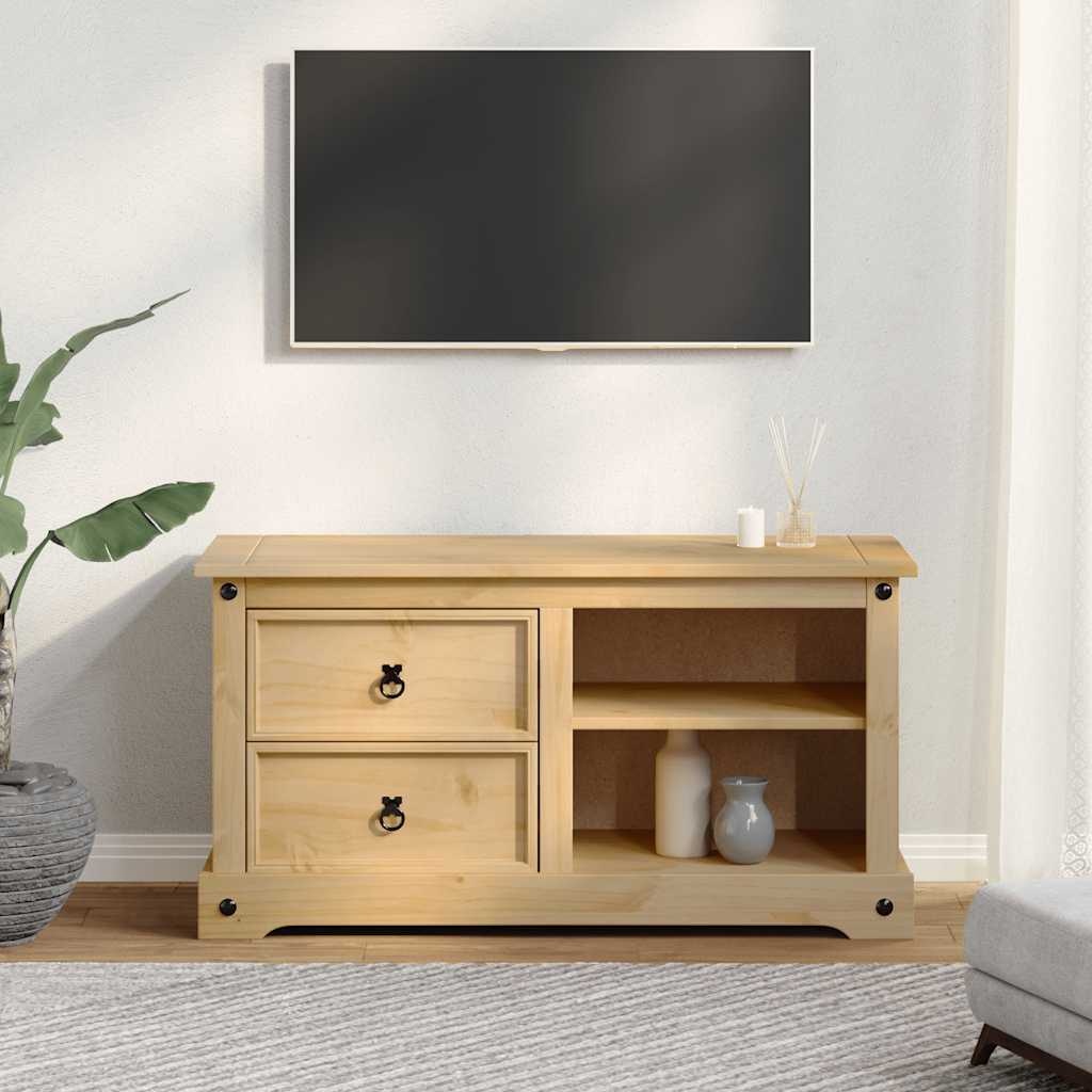 VidaXL Tv-meubel Corona Grenenhout 100cm - 35% Korting!