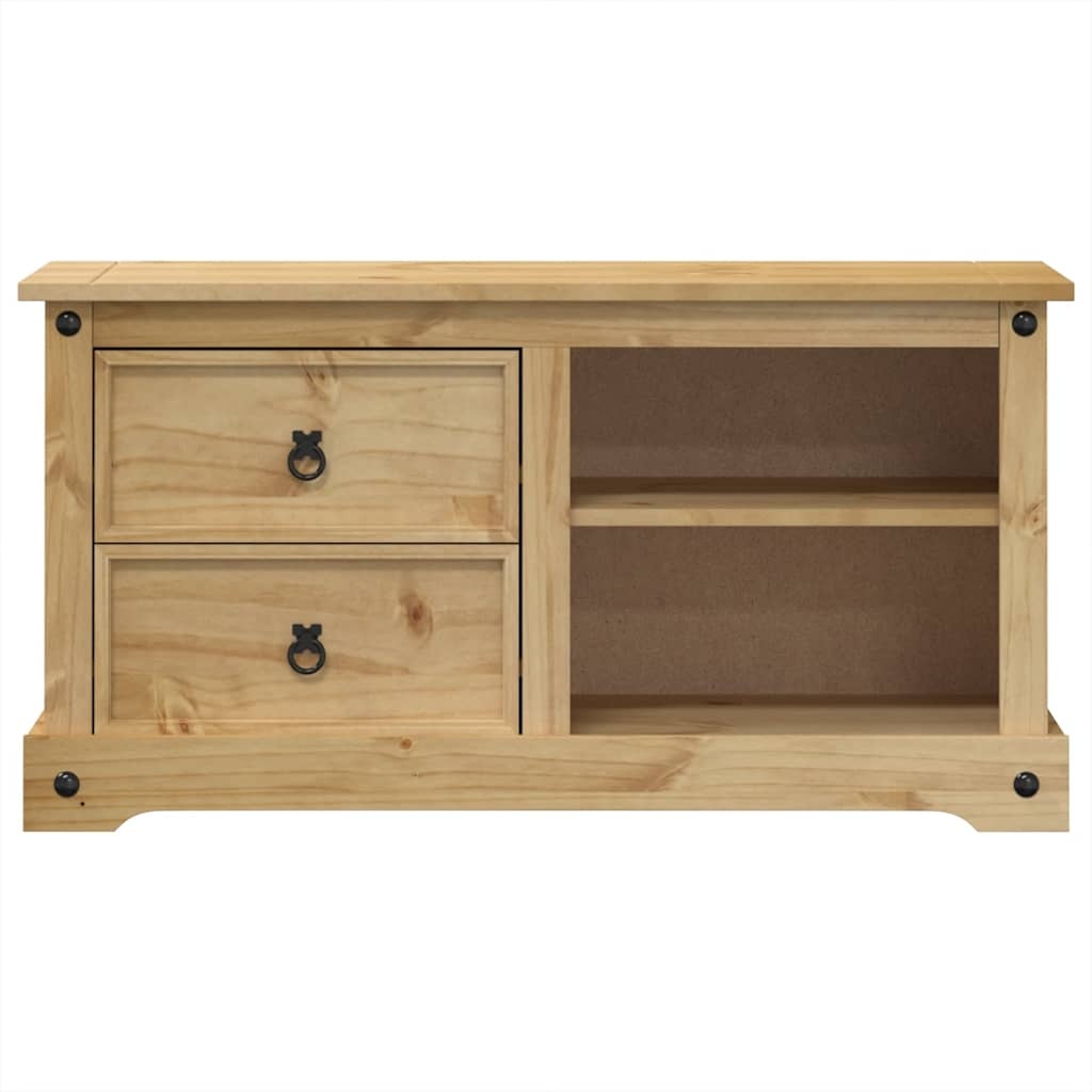 VidaXL Tv-meubel Corona Grenenhout 100cm - 35% Korting!