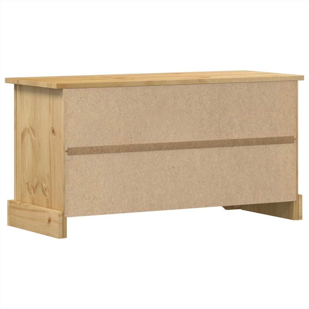 VidaXL Tv-meubel Corona Grenenhout 100cm - 35% Korting!