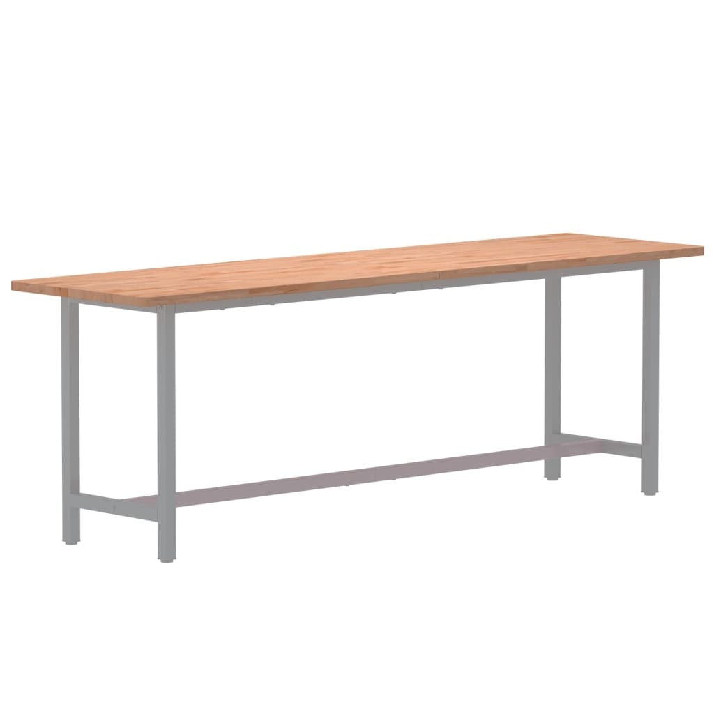 Massief Beuken Bureaublad 200x55cm - 45% Korting!