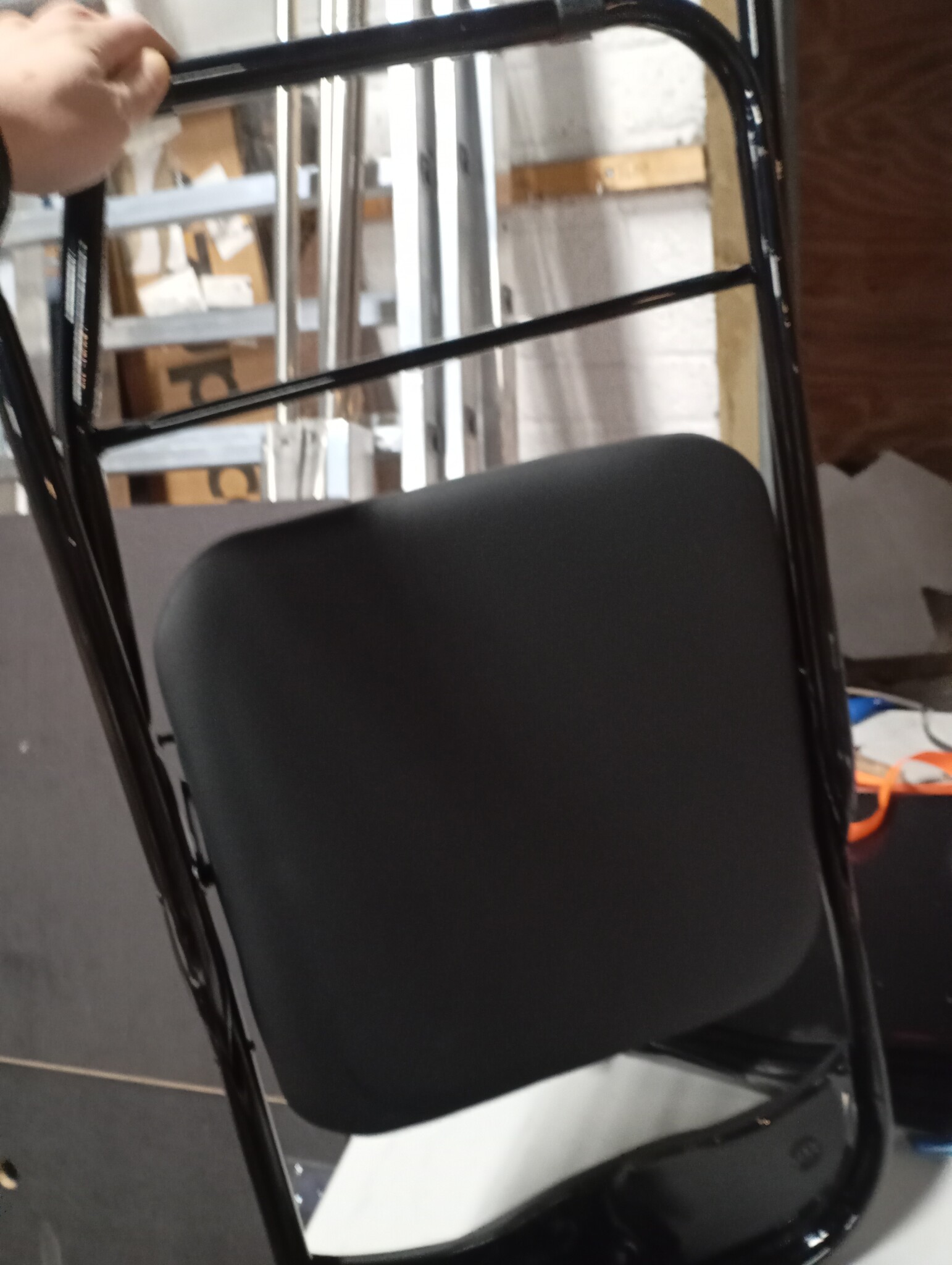 Klapstoelen Set (4) - Zwart - 55% Korting! Krasjes