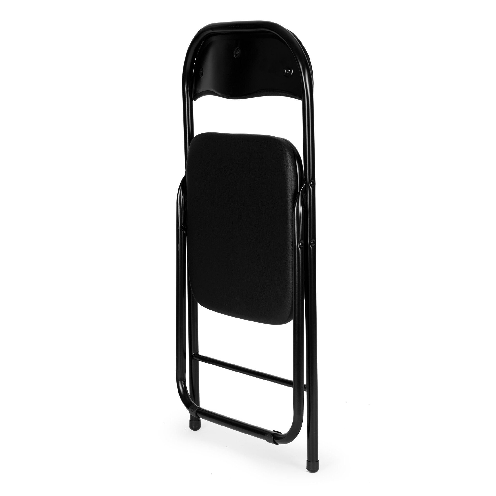 Klapstoelen Set (4) - Zwart - 55% Korting! Krasjes