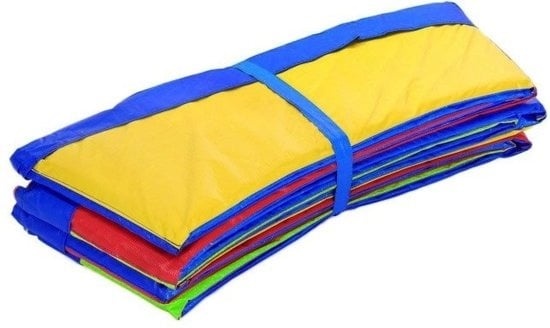 Trampoline Rand 366cm Regenboog - 50% Korting! (ZGAN)
