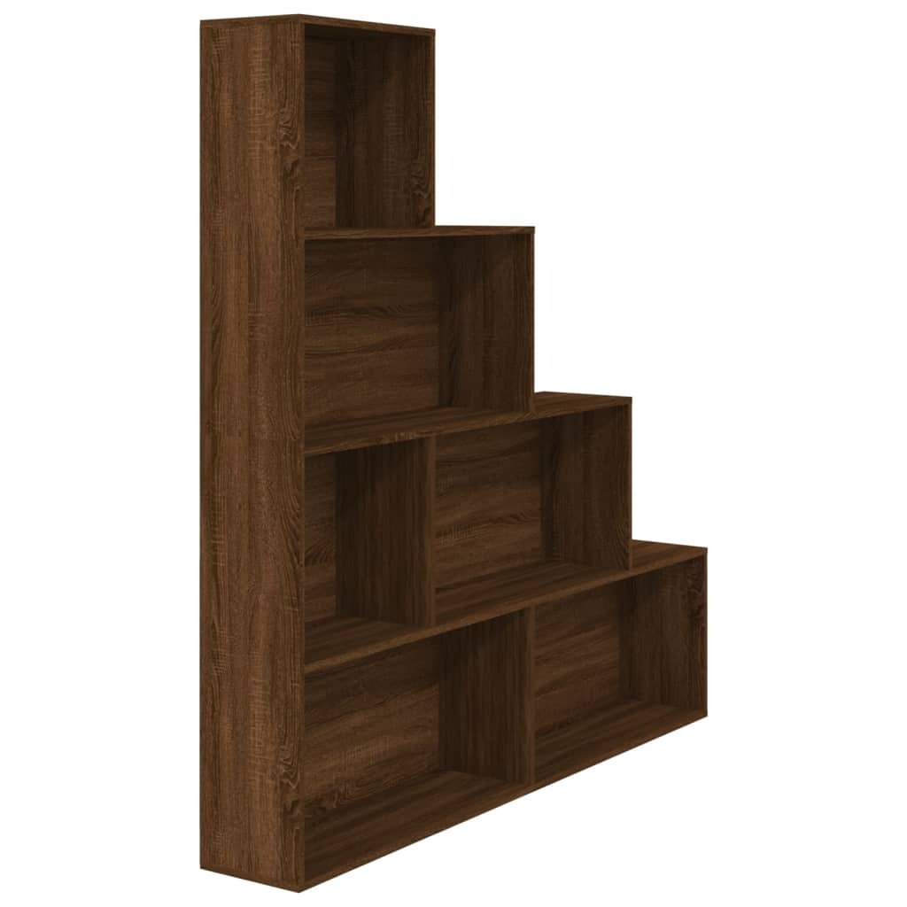 vidaXL Boekenkast Bruin Eiken - 155cm - 42% Korting!