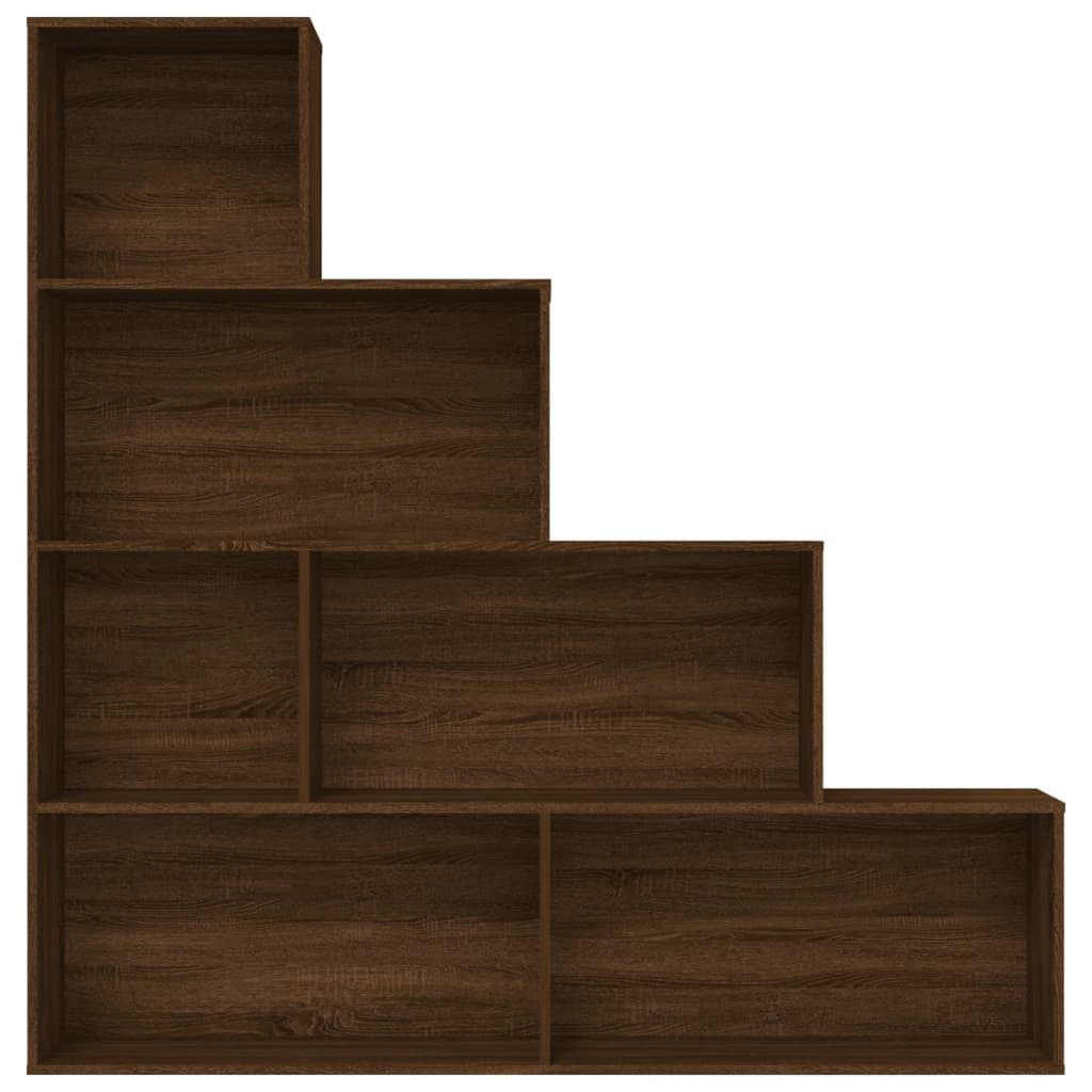 vidaXL Boekenkast Bruin Eiken - 155cm - 42% Korting!