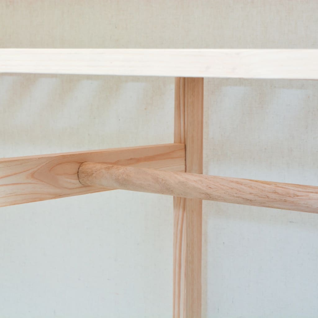 VidaXL Stoffen Kledingkast Grenen 110cm - 47% Korting!
