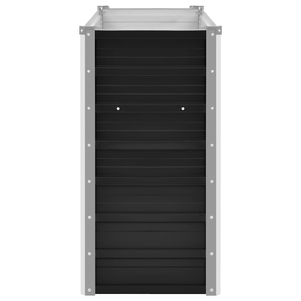 VidaXL Verhoogde Plantenbak Antraciet 100x40x77cm - 35% Korting!