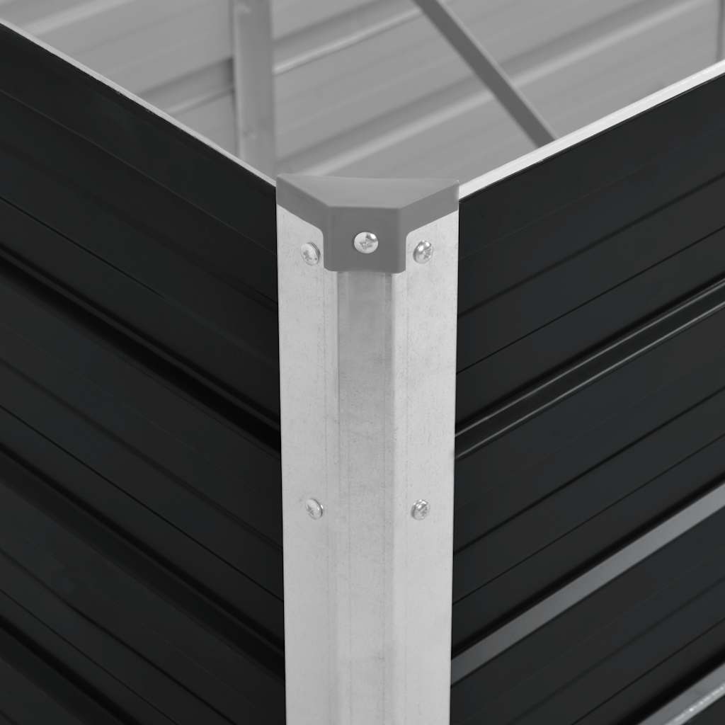 VidaXL Verhoogde Plantenbak Antraciet 100x40x77cm - 35% Korting!