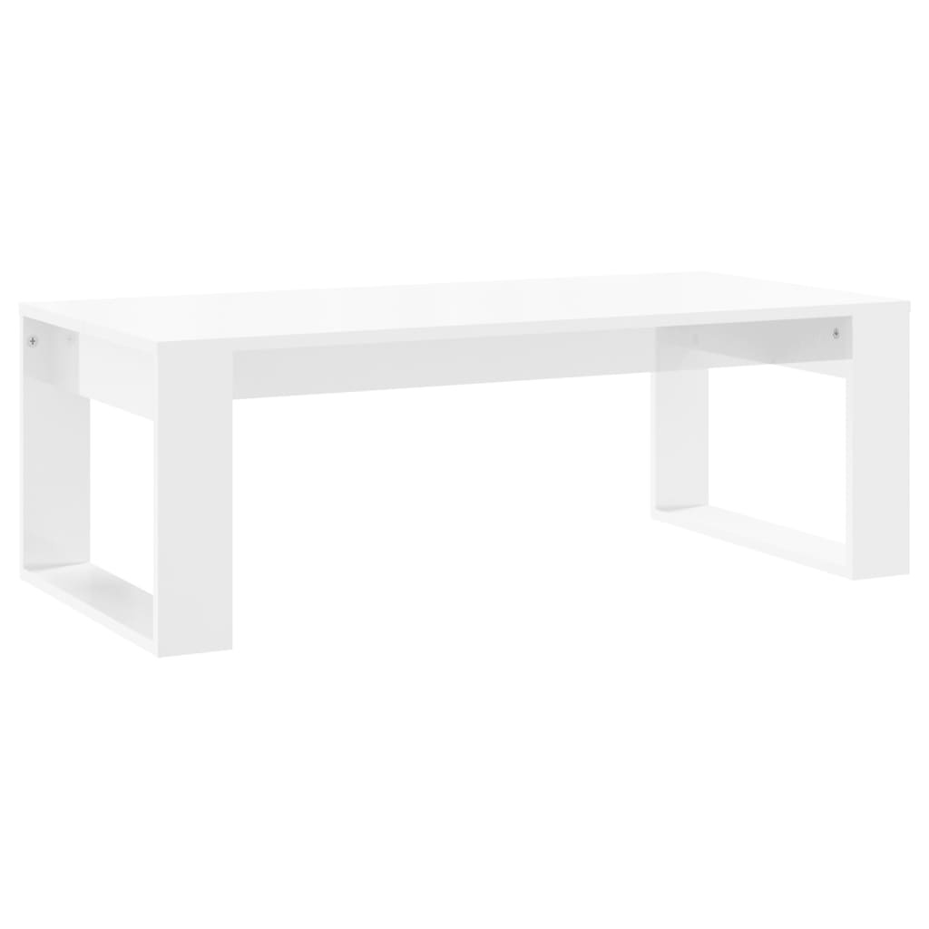 Salontafel Hoogglans Wit 102cm - 35% Korting!