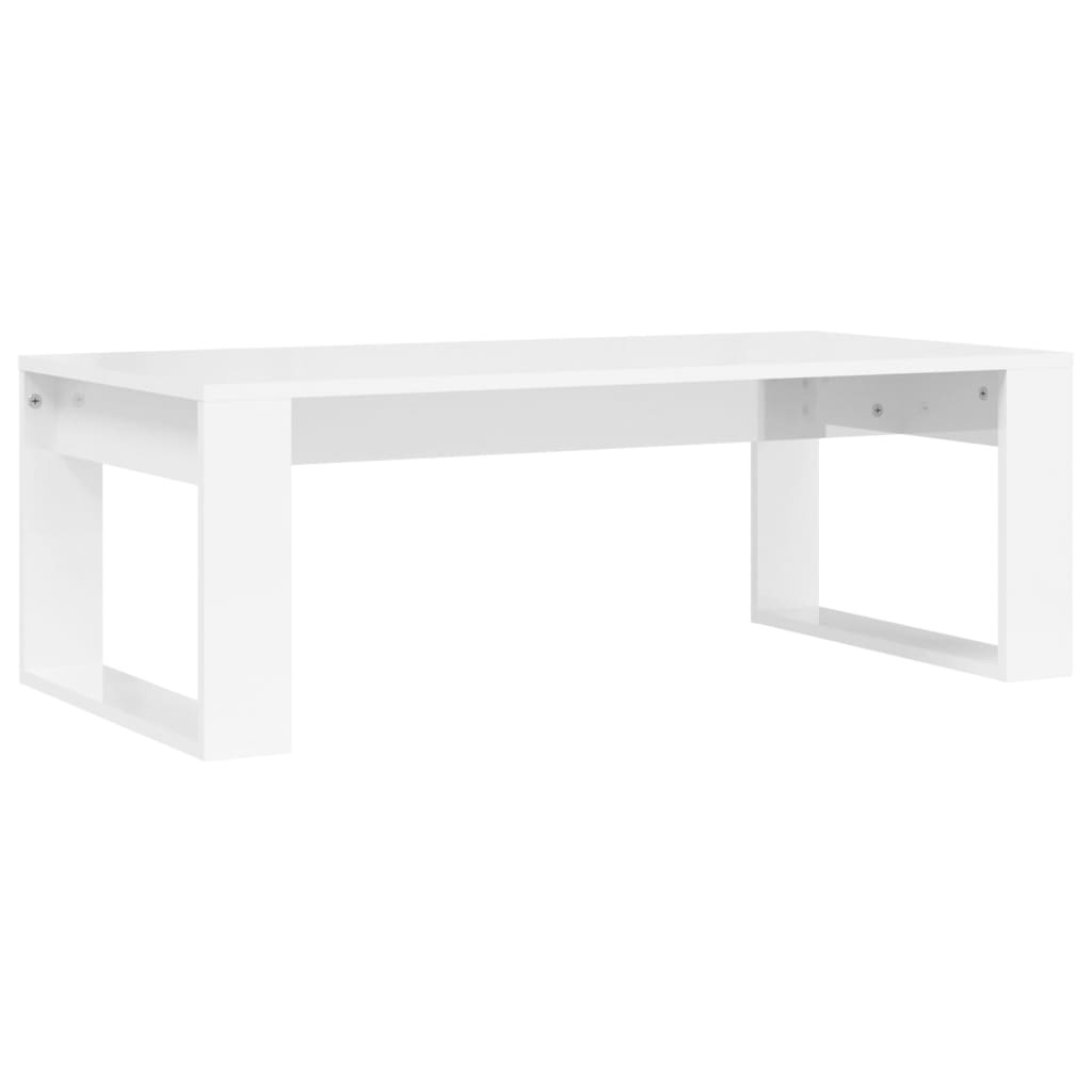 Salontafel Hoogglans Wit 102cm - 35% Korting!