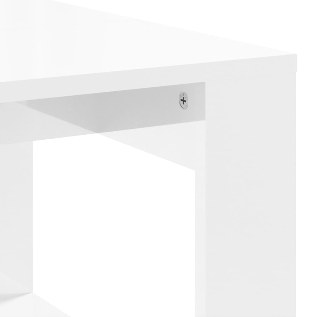 Salontafel Hoogglans Wit 102cm - 35% Korting!