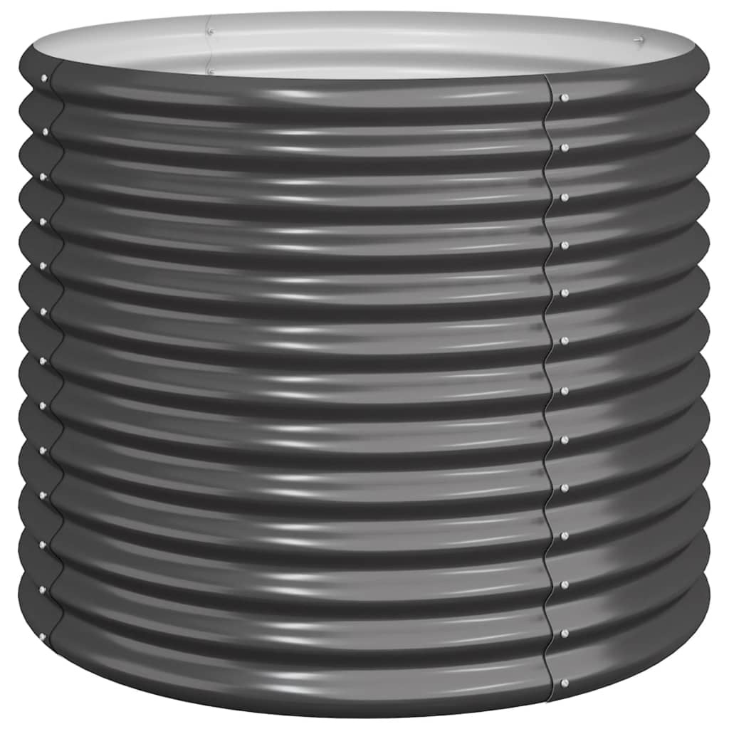 vidaXL Plantenbak Antraciet 80x80 - 35% Korting!