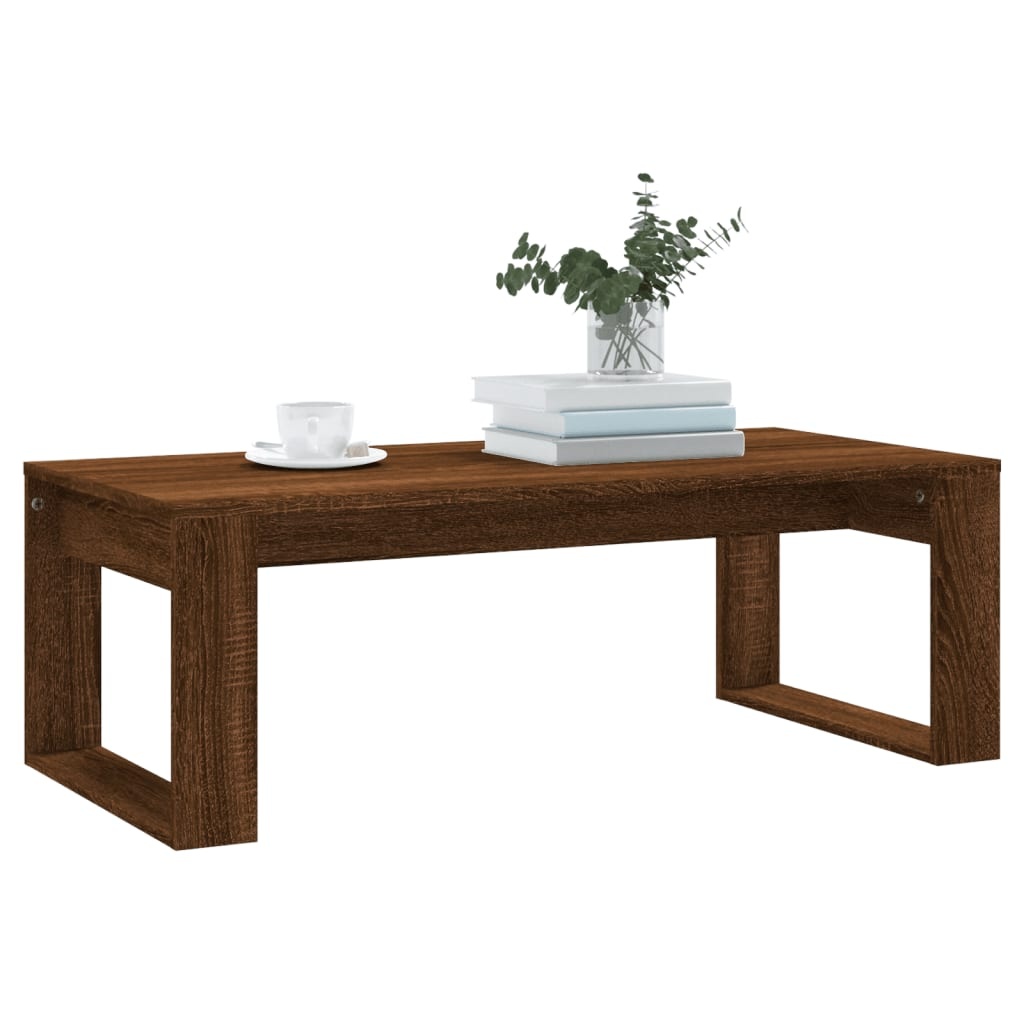 Salontafel Bruin Eiken 102cm - 35% Korting!