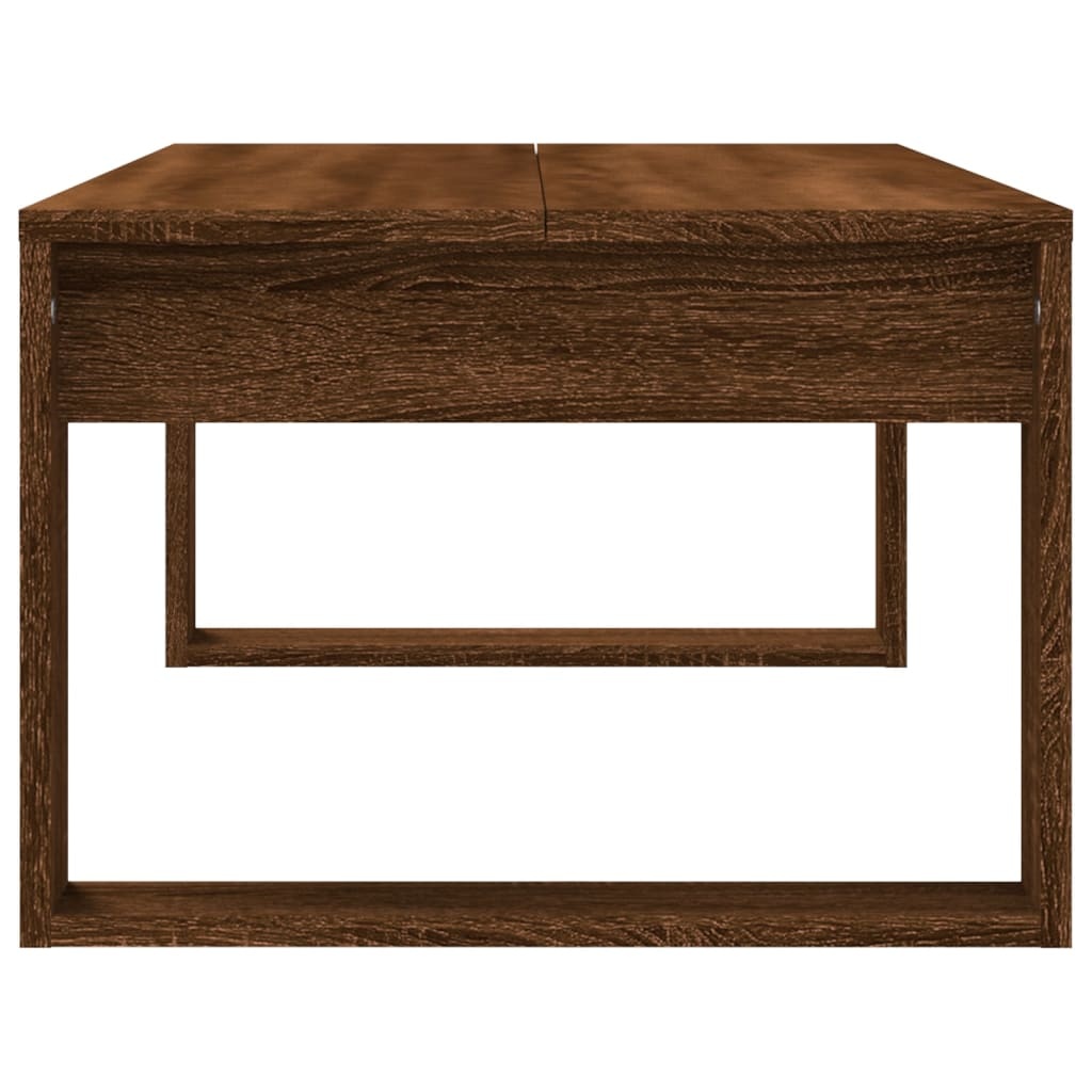 Salontafel Bruin Eiken 102cm - 35% Korting!