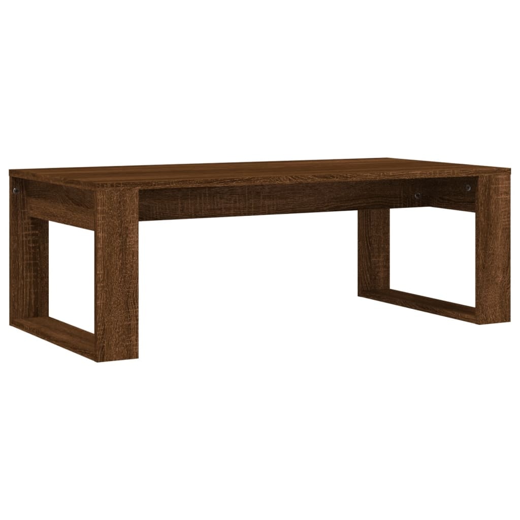 Salontafel Bruin Eiken 102cm - 35% Korting!