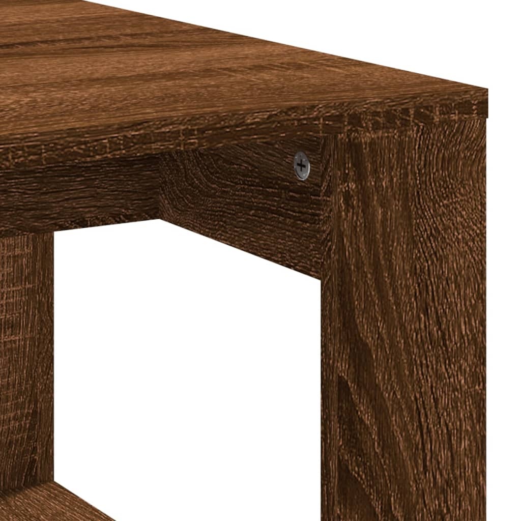 Salontafel Bruin Eiken 102cm - 35% Korting!