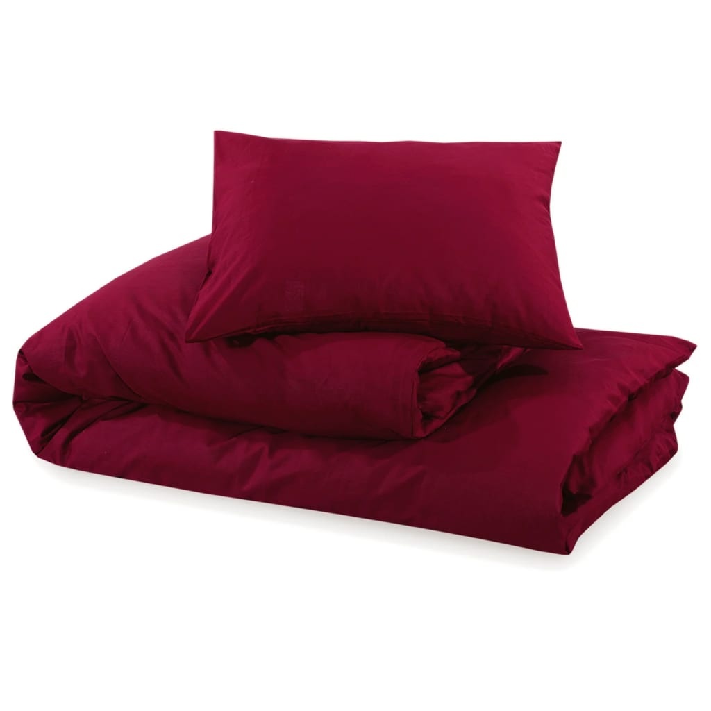 vidaXL Dekbedovertrek Bordeaux 200x220 - 41% Korting!