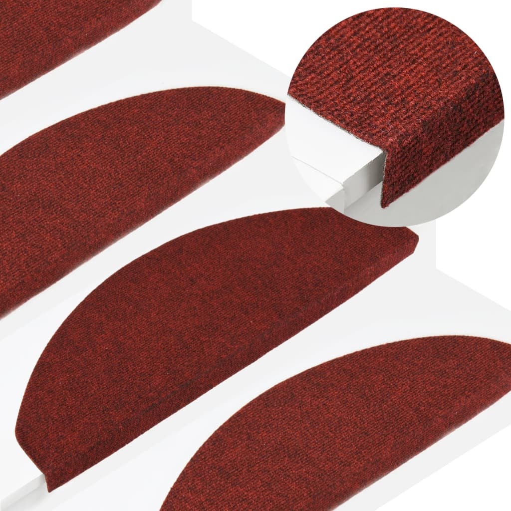 Trapmatten Rood (15 st) - 65x22,5cm - 42% Korting!
