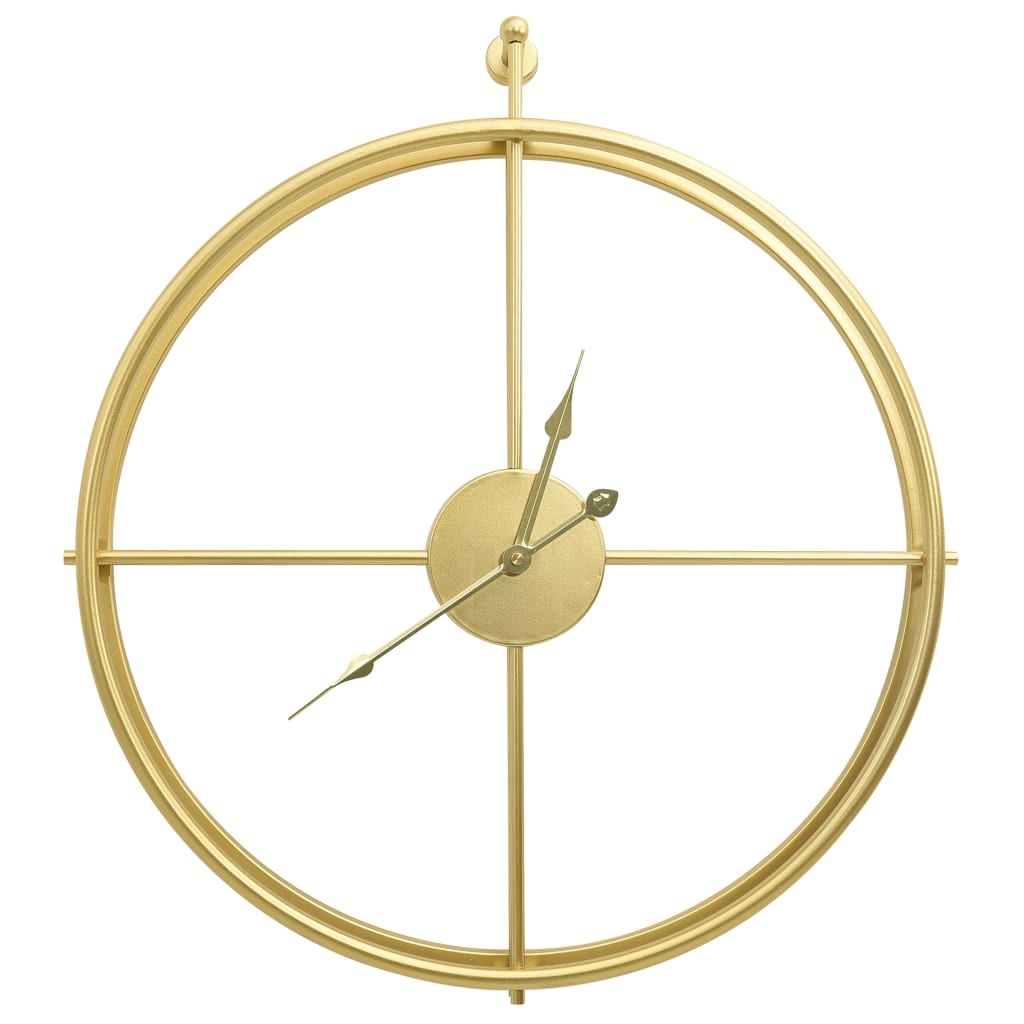 vidaXL Gouden Wandklok 52cm - 35% Korting!