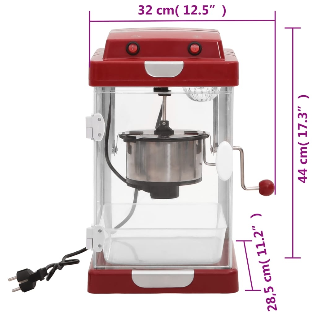 Popcornmachine Bioscoopstijl - 70gr - 35% Korting!