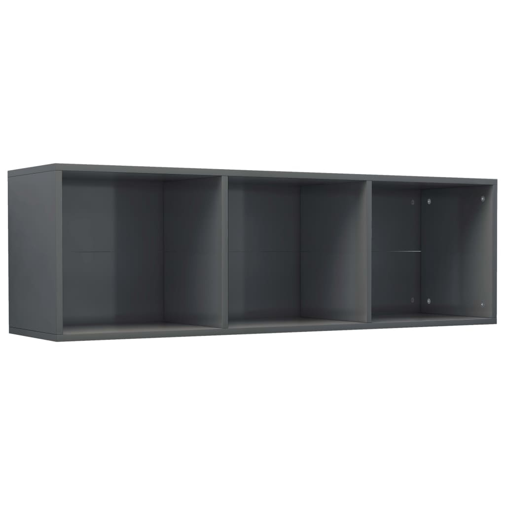 vidaXL Boekenkast/TV-Meubel Grijs 36x30x114cm - 35% Korting!