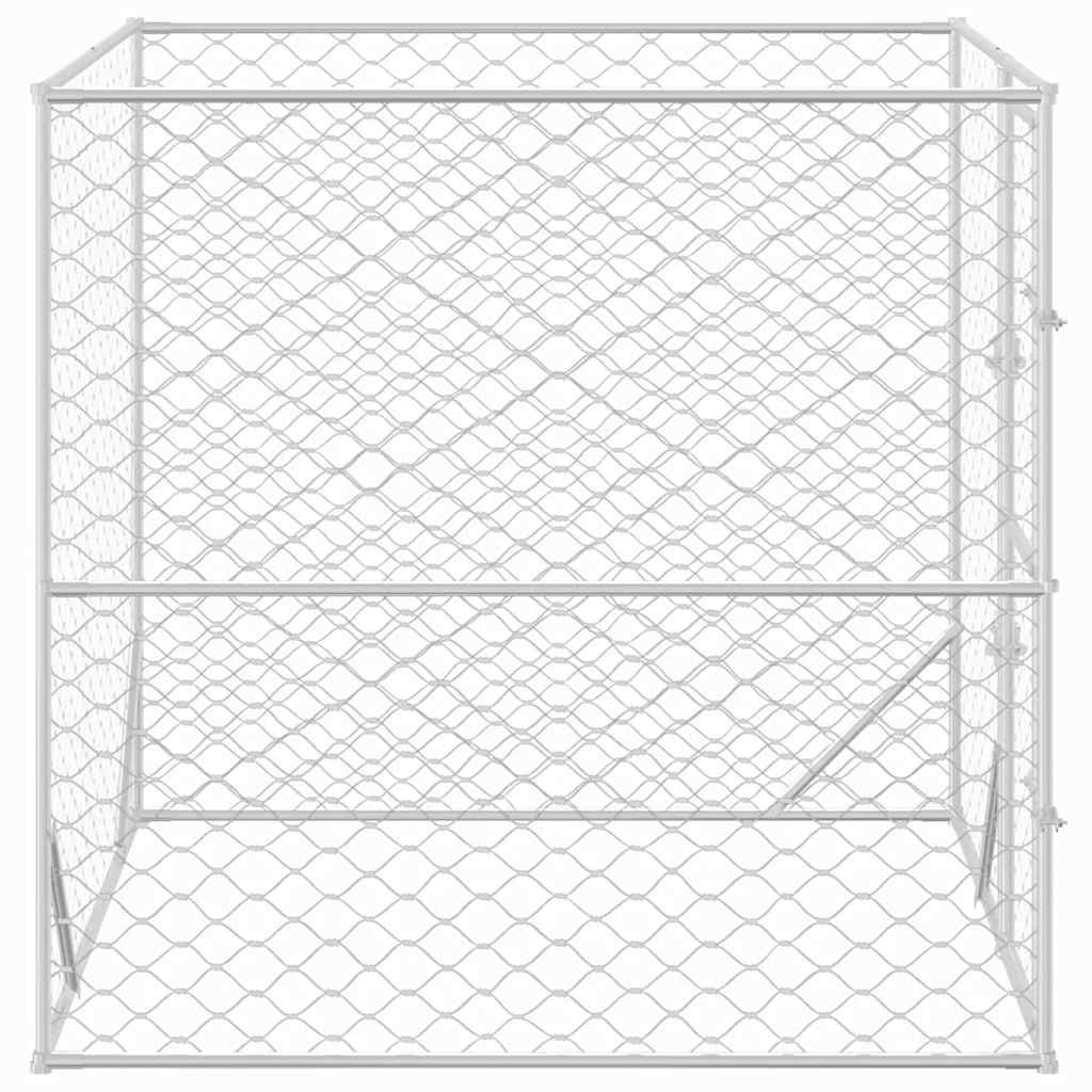 vidaXL Hondenkennel 2x2x2m Gegalvaniseerd - 35% Korting!