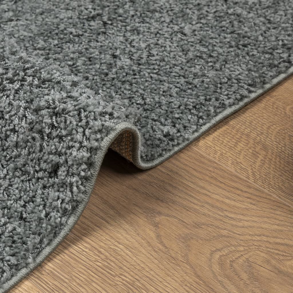 vidaXL Shaggy Vloerkleed 200x200 Groen -60%