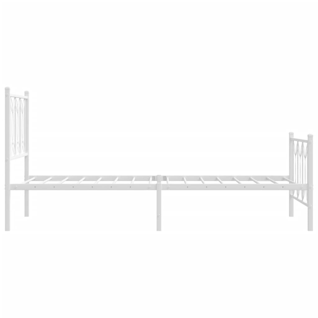 vidaXL Bedframe 80x200 cm Wit - Zo Goed Als Nieuw! 47% Korting
