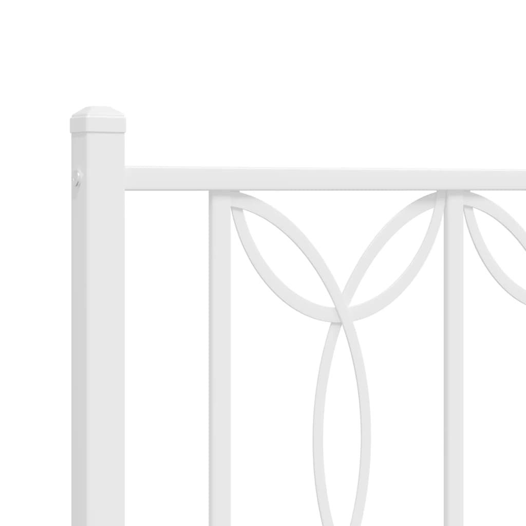 vidaXL Bedframe 80x200 cm Wit - Zo Goed Als Nieuw! 47% Korting