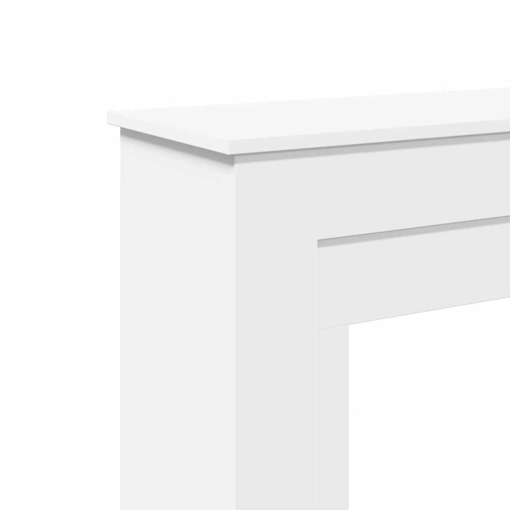 vidaXL Haardombouw Wit 90x90cm - 35% Korting! (Lichte Schade)