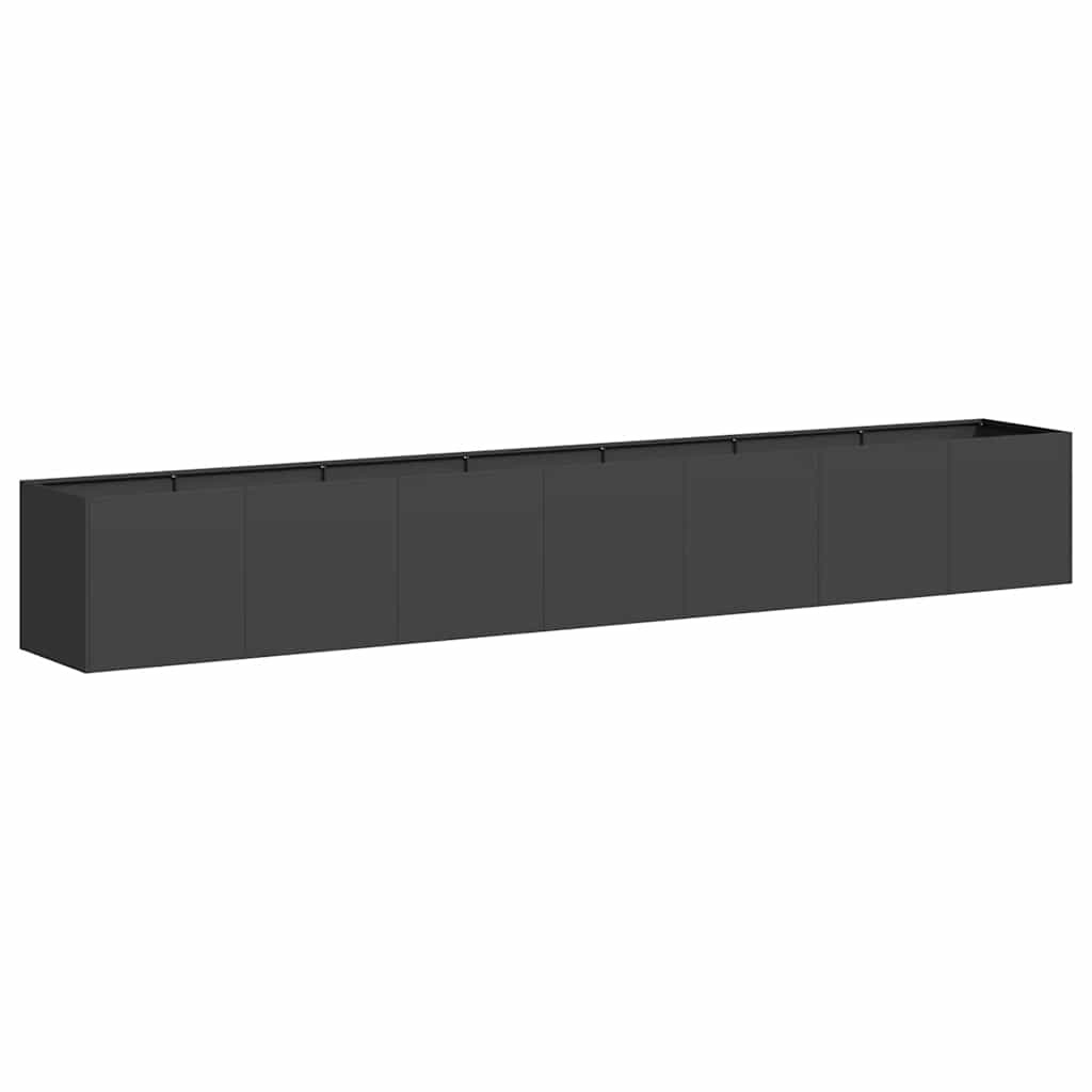 vidaXL Plantenbak 280cm Zwart - 35% Korting!
