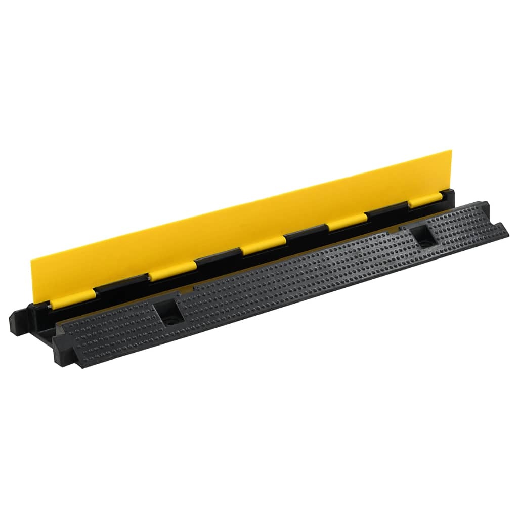 vidaXL Kabelbeschermer Drempel Rubber 2 st - 35% Korting!