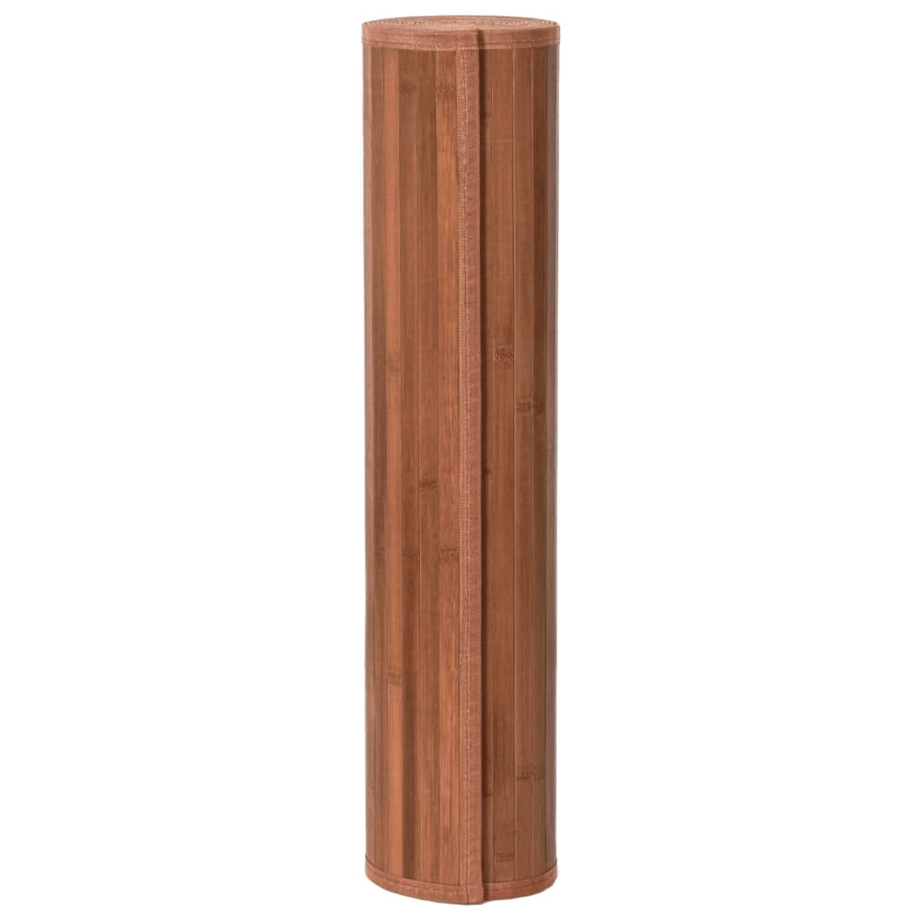 Bamboe Vloerkleed Bruin 80x300cm -42% Korting! Retourtje