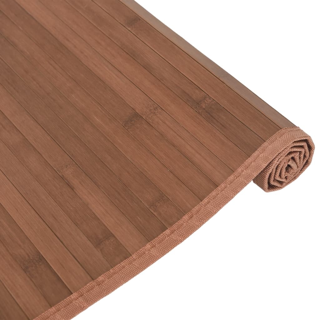Bamboe Vloerkleed Bruin 80x300cm -42% Korting! Retourtje