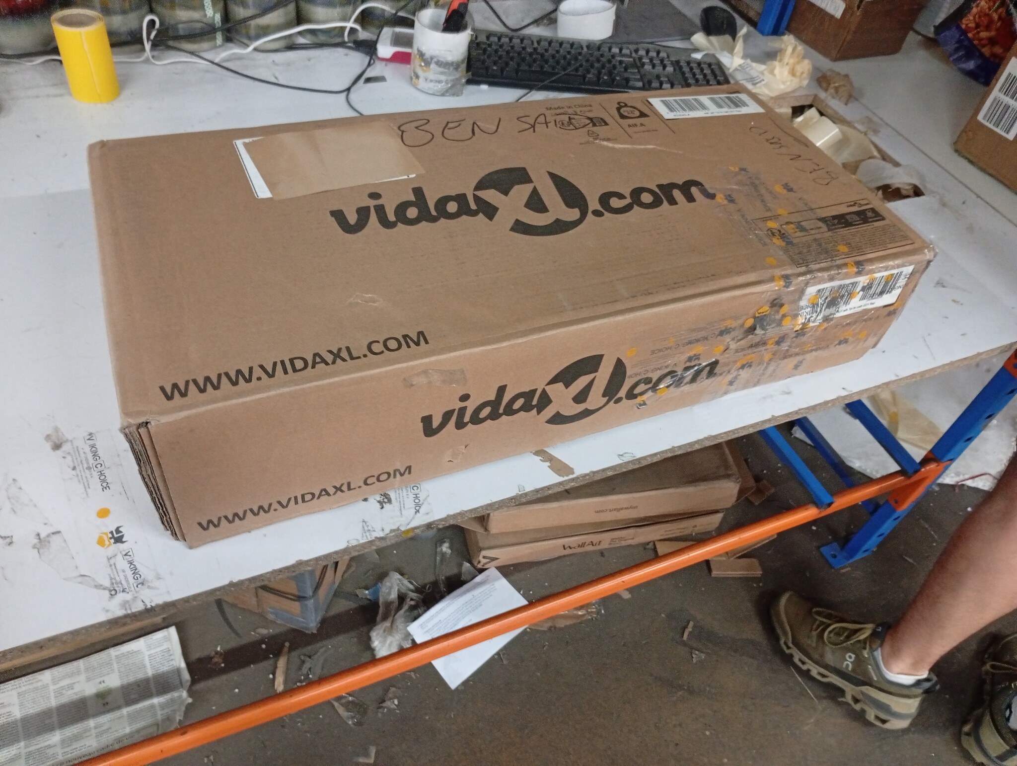 TV-meubel Wit 120cm - Kras, 50% Korting!