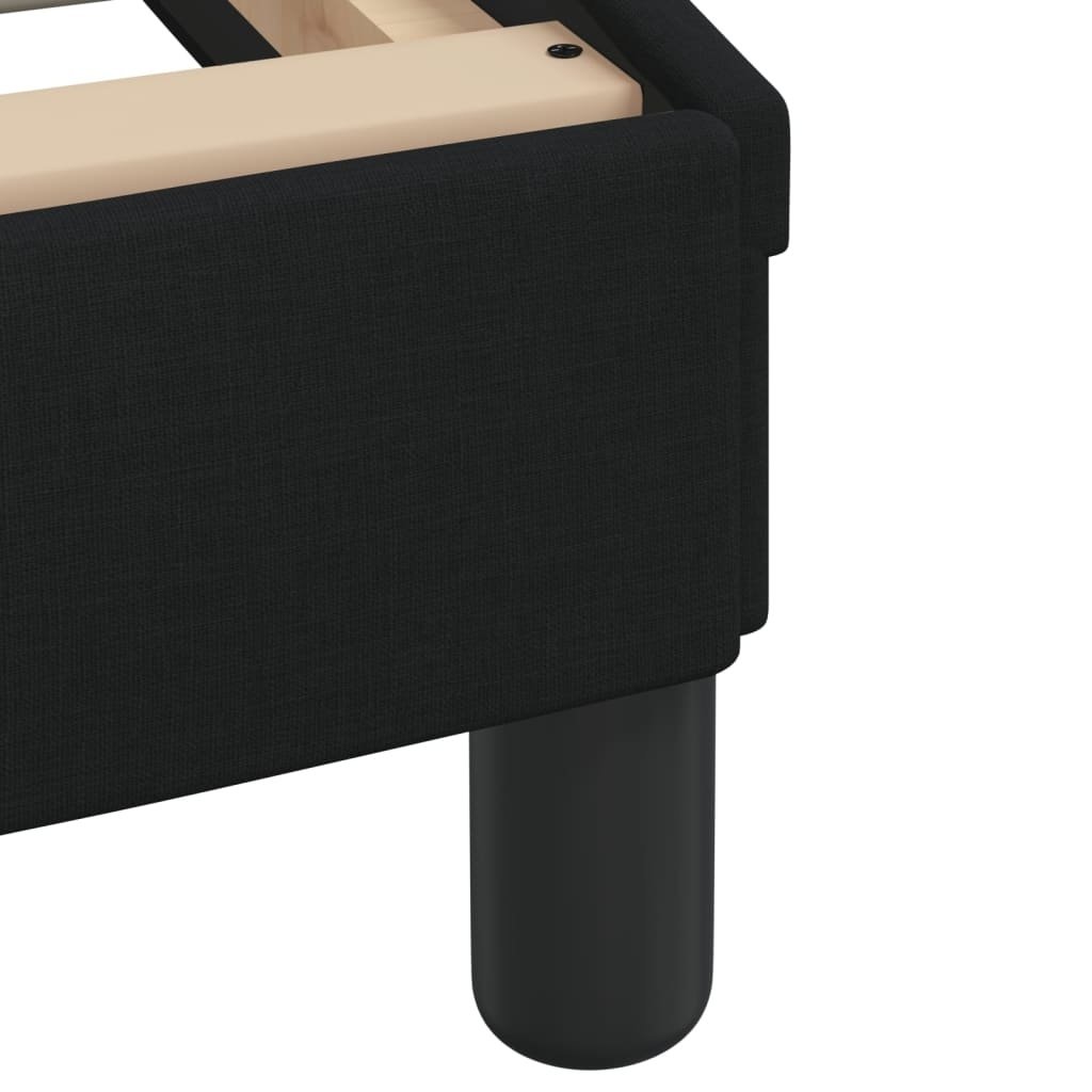 vidaXL Bedframe 140x190 Zwart - 35% Korting!
