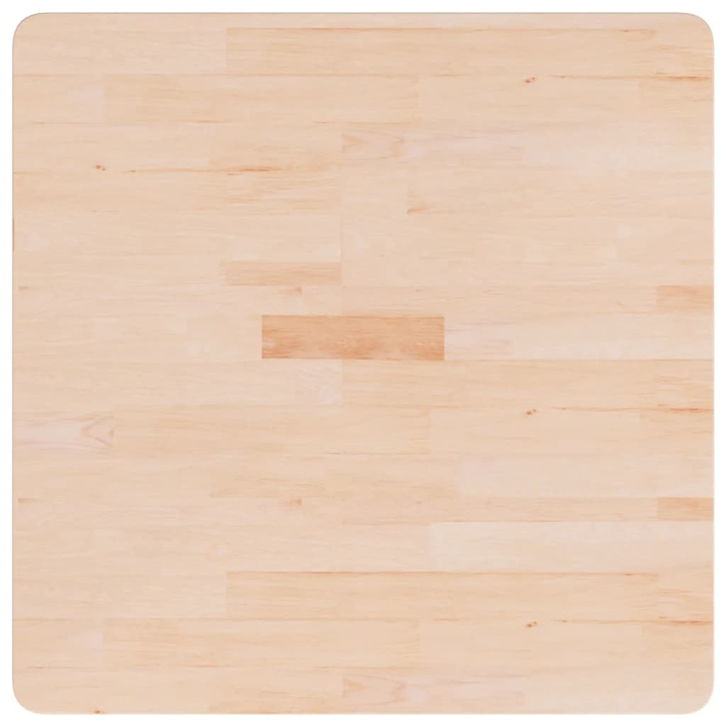 Eiken Tafelblad 70x70cm - 35% Korting! Massief & Onbehandeld