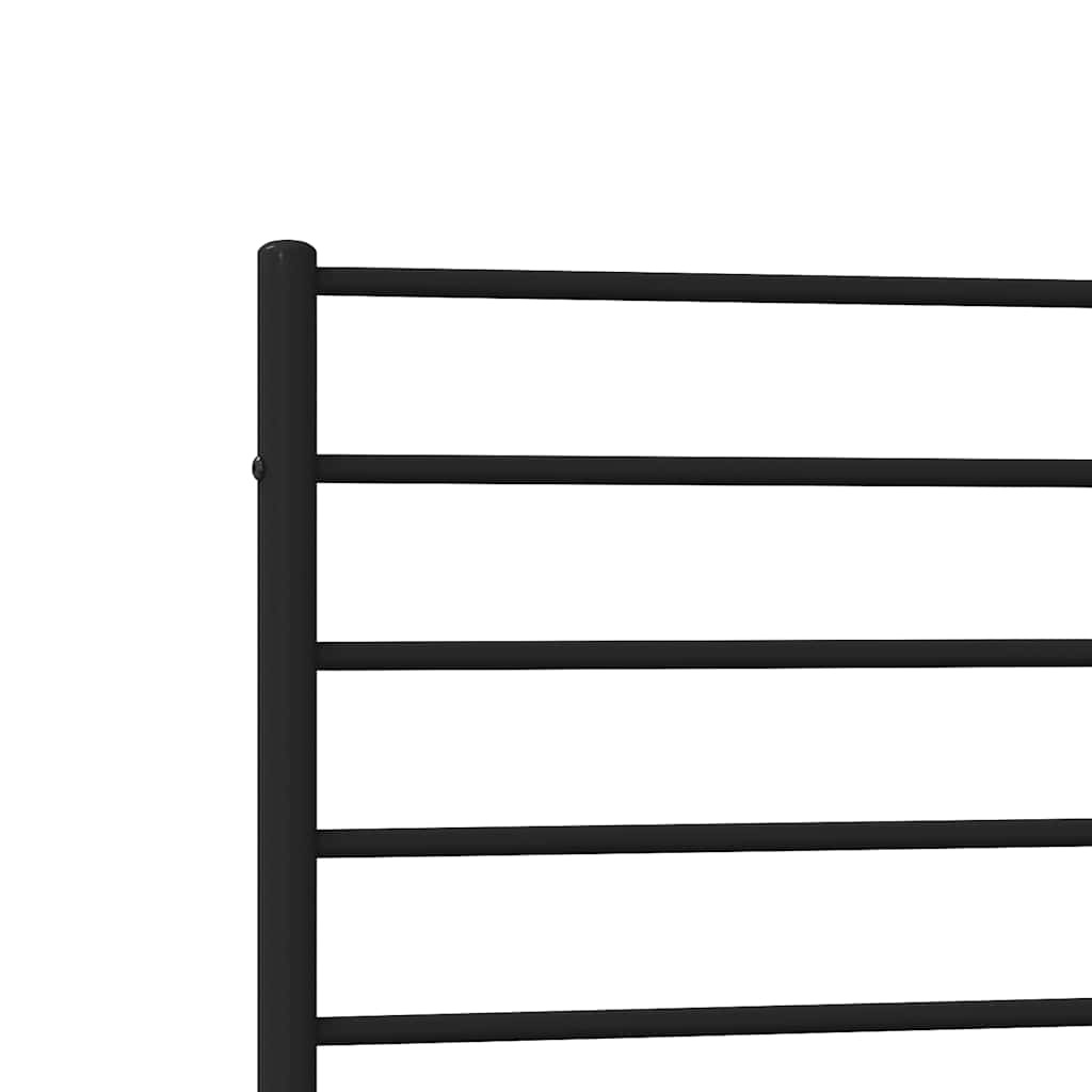 vidaXL Bedframe 100x200 cm Zwart - 35% Korting!