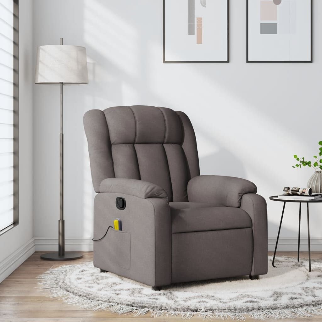 vidaXL Massagestoel Taupe - 60% Korting! Nieuw, Beschadigde Doos