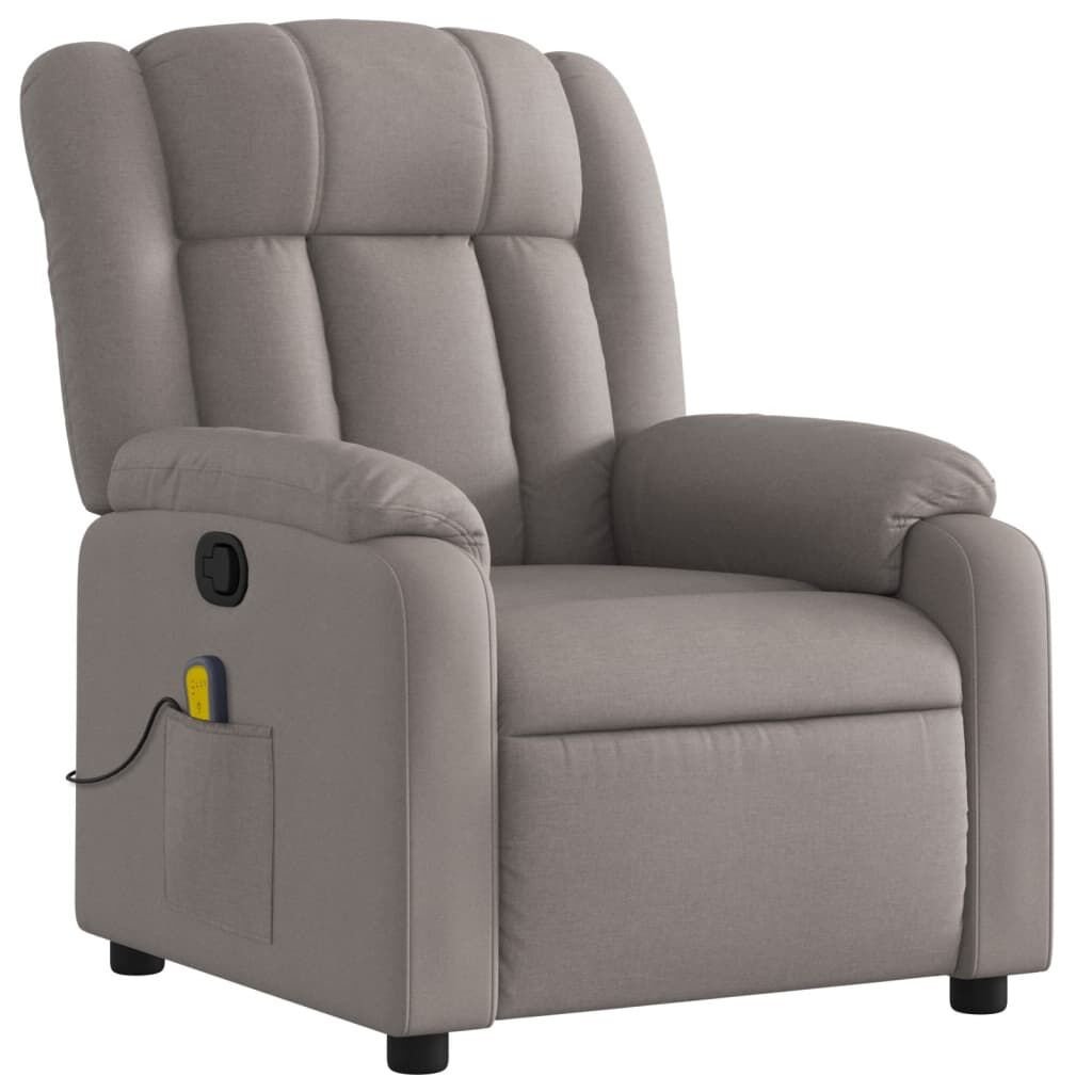 vidaXL Massagestoel Taupe - 60% Korting! Nieuw, Beschadigde Doos